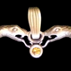 dna know;edge pendant